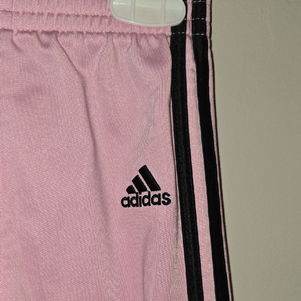 Adidas Kids Pink Set with Black Accents LOT-R1 - Picture 7 of 9